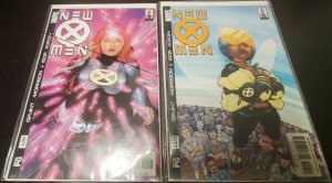 2PC NEW X-MEN LOT (9.0) GIRL HERO COVERS, #119,120!! 2001