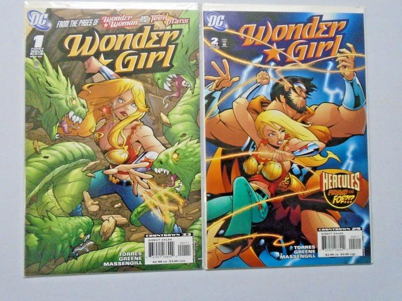 Wonder Girl (DC 2007) Set:#1+2, 8.0/VF (2007)