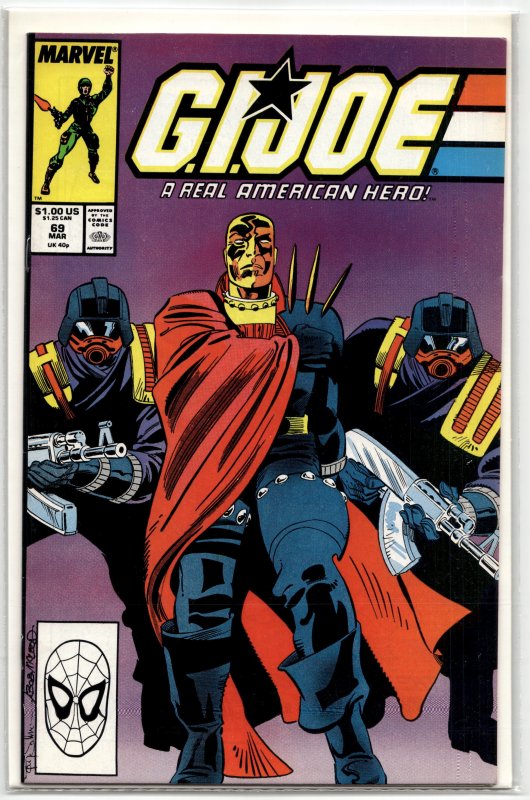 G.I. Joe: A Real American Hero #69 (1988) G.I. Joe