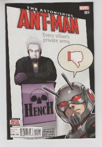ASTONISHING ANT-MAN (2015 MARVEL) #4 CVR A DAVID DNA NAKAYAMA