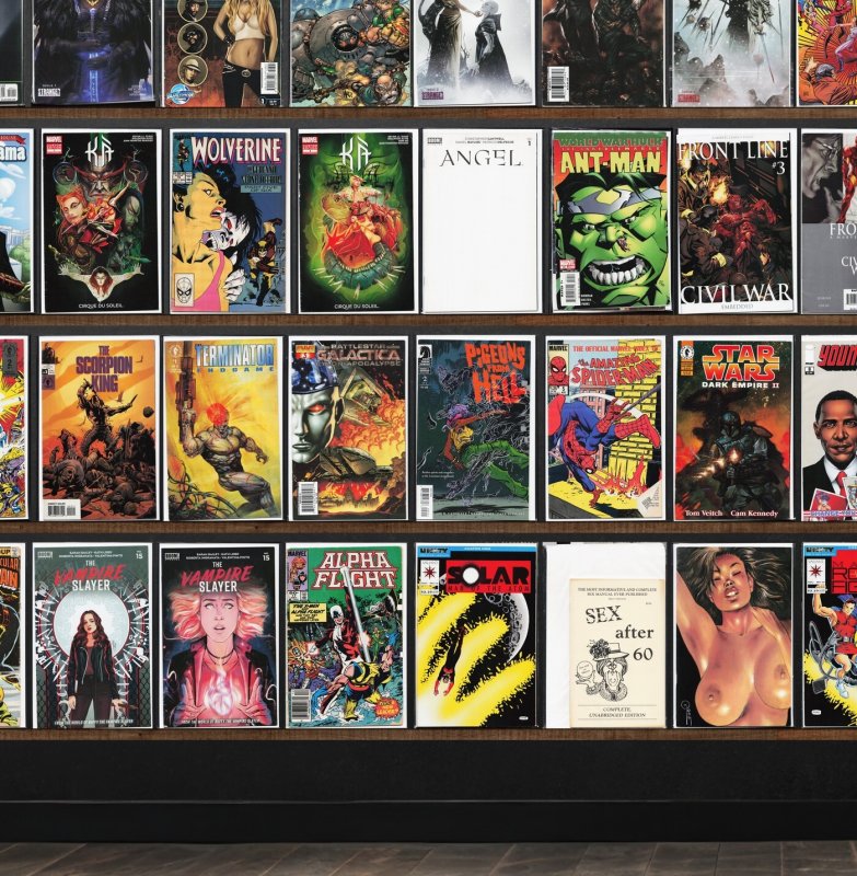 Huge Lot 140+ Comics with Angel, The Irredeemable Ant Man & More!