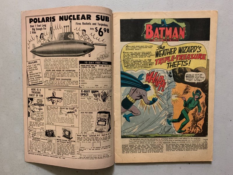 Detective Comics #353 The Weather Wizard 4.5 (1966)
