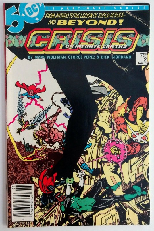 Crisis on Infinite Earths #1-12, Complete Set is packed with Key Goodness