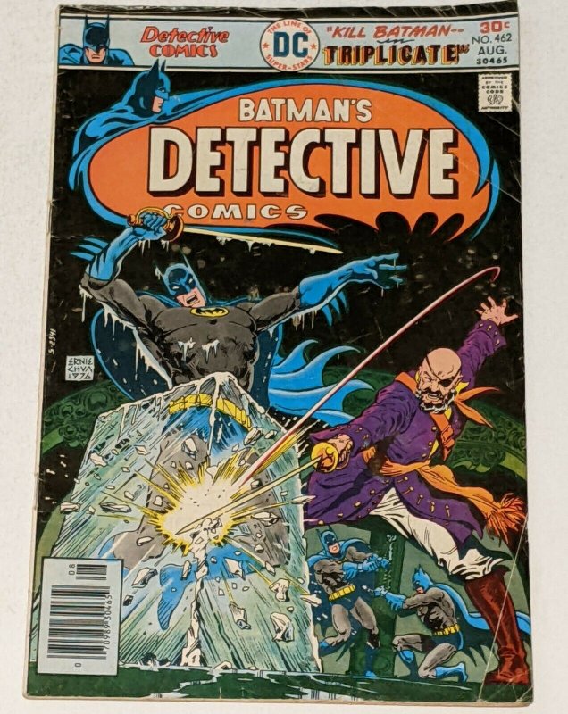 Detective Comics #462 (Aug 1976, DC) Good 2.0 Flash appearance