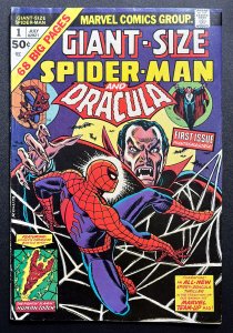 Giant-Size Spider-Man #1 (1974) Dracula & Human Torch App - FN/VF