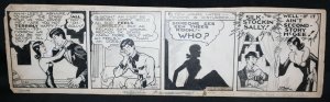 Li'l Abner Daily Strip - 2nd Year - 12/9/1935 Signed art by Al Capp 