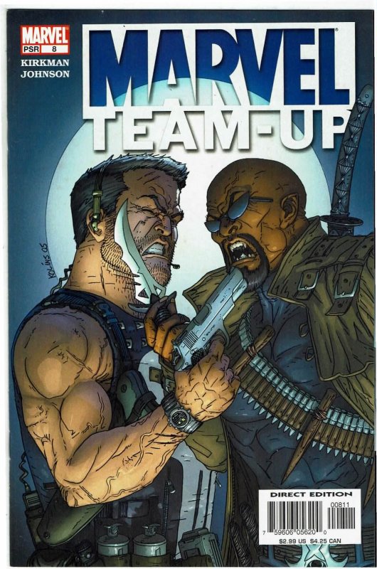 Marvel Team-Up #8 (2005 v3) Robert Kirkman Punisher Blade NM