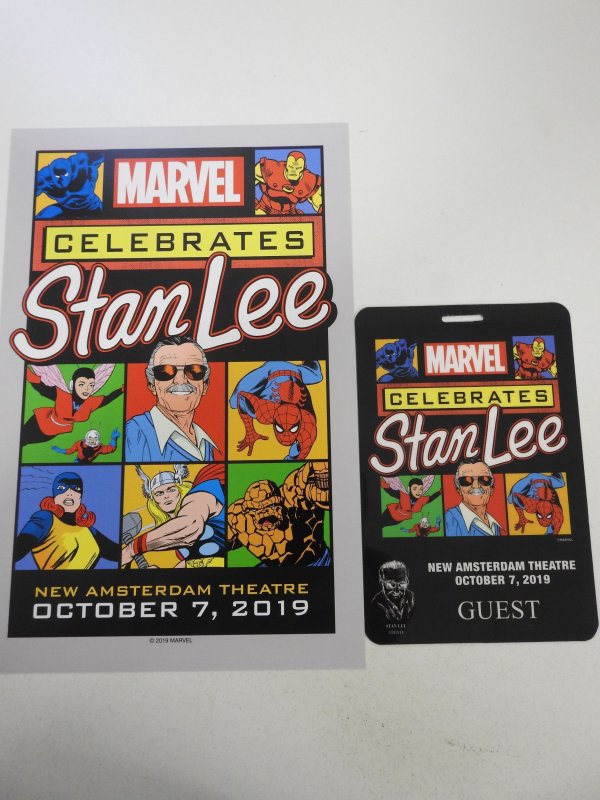 MARVEL CELEBRATES STAN LEE Rare Special Memorial Edition 2019 NM Condition!