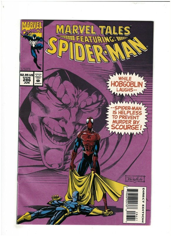 Marvel Tales #286 VF/NM 9.0 Marvel Comics Spider-man 1994 Hobgoblin 