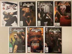 Punisher lot #7-35 Marvel 7th Series (average 8.0 VF) 23 diff (2004 to 2006)