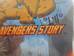 Last Avengers Story (1995) SET:#1+2 AVG 8.5/VF+ Signed B4:Ariel Olivet Art+Cover