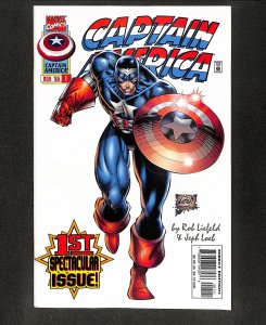 Captain America (1996) #1 1st Rikki Barnes!