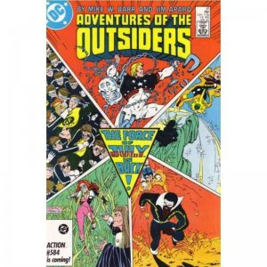 Adventures of the Outsiders #41 DC Comics January Jan 1987 (FNVF)