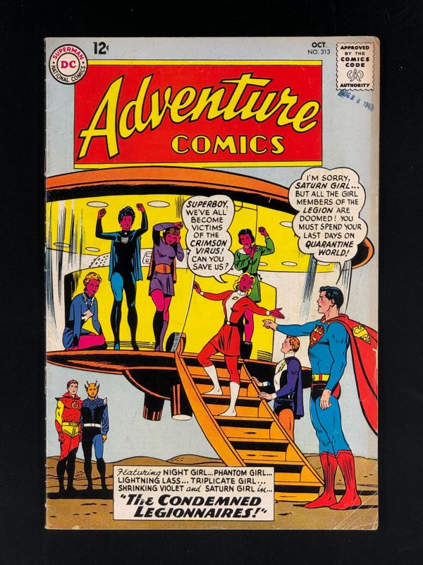 Adventure Comics #313 (1963) VG/FN