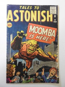 Tales to Astonish #23 (1961) VG Condition moisture stain