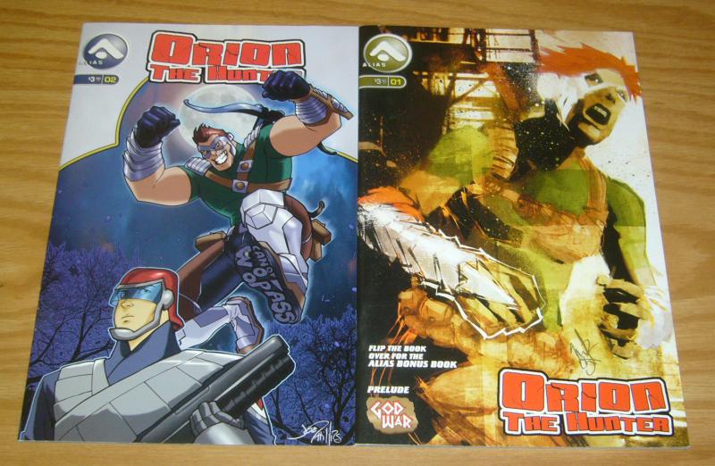 Orion the Hunter #1-2 VF/NM complete series - alias comics - set lot from 2006