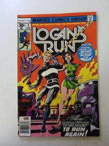 Logan's Run #6 (1977) 1st solo Thanos Story VF- condition