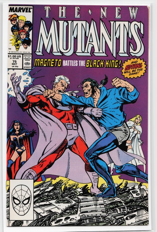 The New Mutants #75 (1989) New Mutants