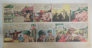 Tales Of The Green Berets by Joe Kubert from 10/16/1966 Size: 7.5 x 15 inches