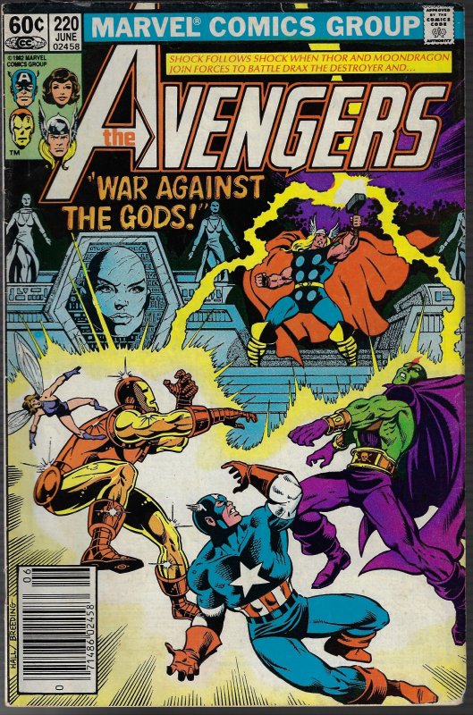 Avengers #220 (Marvel, 1982) F