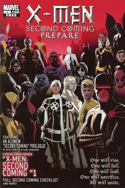 X-Men: Second Coming  Prepare #1, NM- (Stock photo)