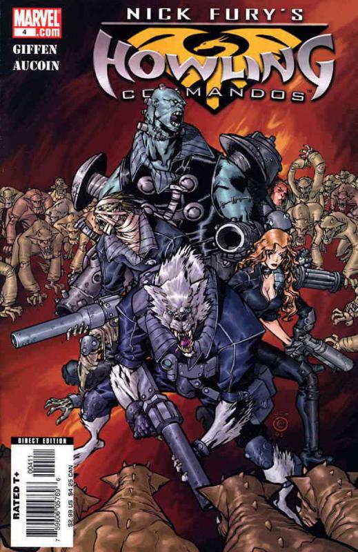 Nick Fury’s Howling Commandos #4 FN; Marvel | save on shipping - details inside