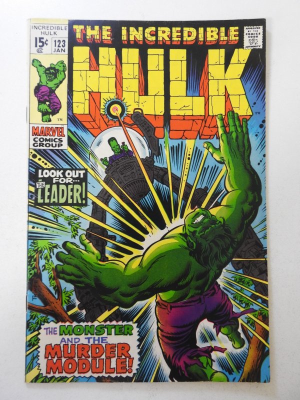 The Incredible Hulk #123 (1970) FN Condition!