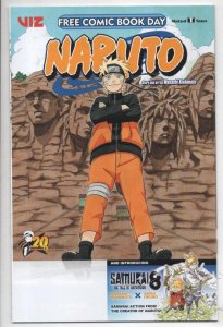 NARUTO Samurai 8 #1, FCBD, Promo, 2020, NM,  Kishimoto, Okubo, more in store