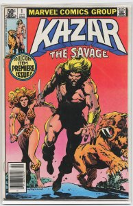 Ka-Zar the Savage #1 (1981) Ka-Zar