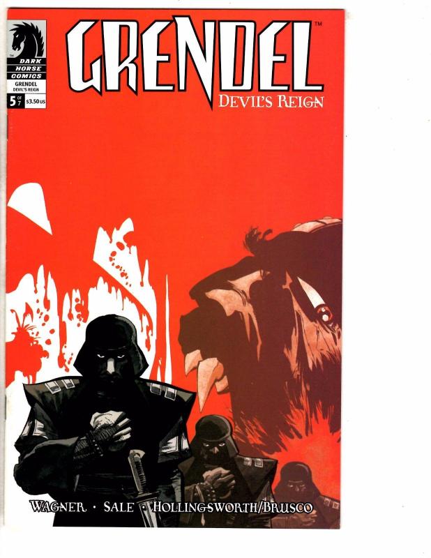 Lot Of 6 Grendel Devil's Reign Dark Horse Comic Books # 1 2 3 4 5 7 NM 1st AB4