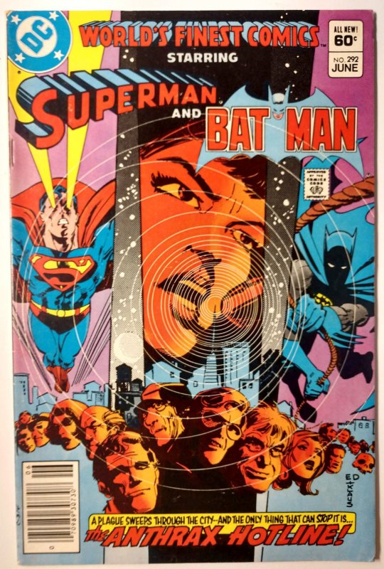 World's Finest Comics #292 (8.0, 1983) Mark Jewelers