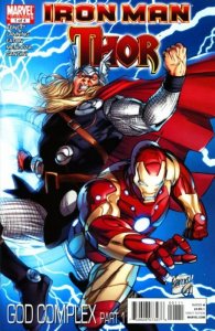 Iron Man Thor #1 (of 4) Abnett and Lanning Comic Book God Complex - Marvel