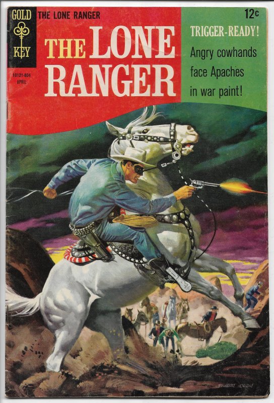 The Lone Ranger #10 - Silver Age - April 1968 (FN)