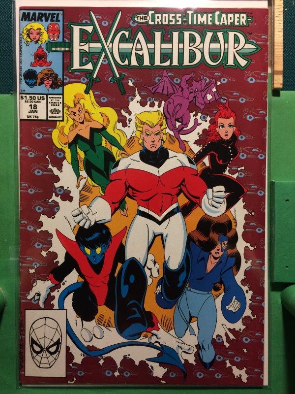 Excalibur #18 The Cross-Time Caper