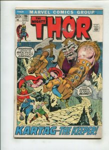 THOR #196 (3.0) KARTAG THE KEEPER!! 1971