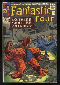 Fantastic Four #43 VG/FN 5.0 White Pages