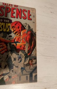 Tales of Suspense #14 (1961)I created the colassus