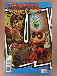 Deadpool the Duck #2 Incentive Dave Johnson Connecting Cover B Variant (2017)