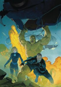 (2018) FANTASTIC FOUR #1 RIBIC Virgin 1:100 Variant Cover