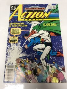 Action Comics (1988) # 596 (FN) Canadian Price Variant • CPV • John Byrne