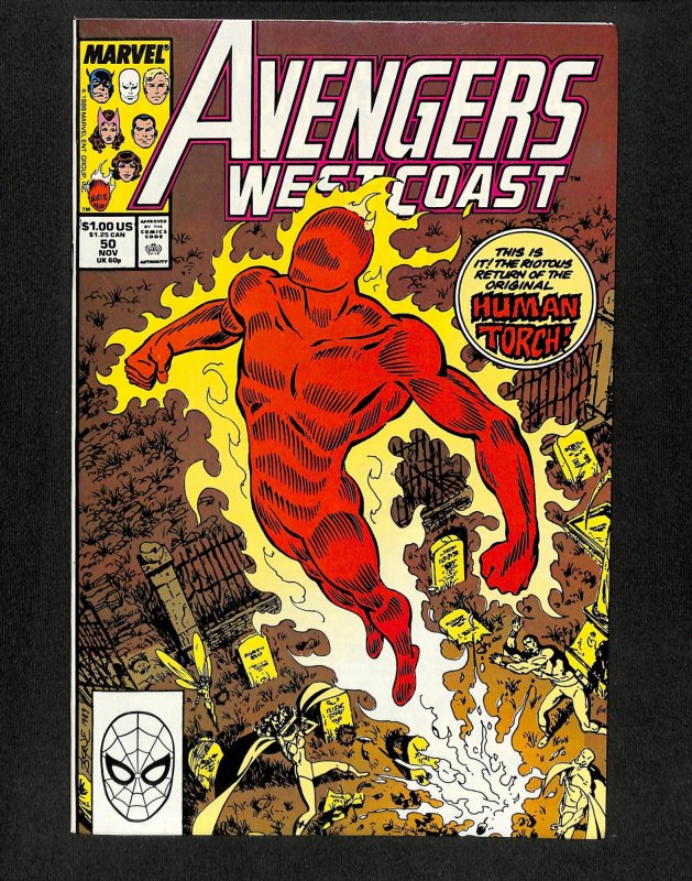 West Coast Avengers #50