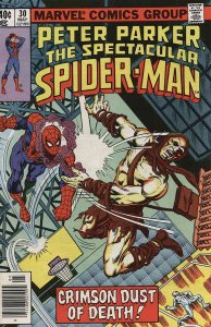 Spectacular Spider-Man, The #30 VG ; Marvel | low grade comic Carrion White Tige