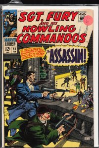 Sgt. Fury #51 (1968) Sgt. Fury and His Howling Commandos