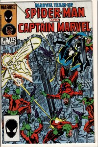 Marvel Team-Up #142 (1984) Captain Marvel