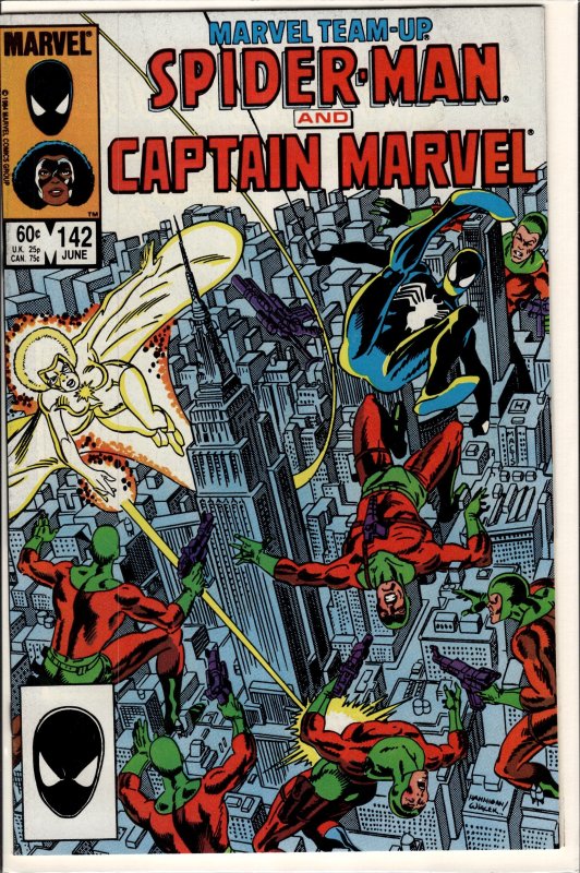 Marvel Team-Up #142 (1984) Captain Marvel