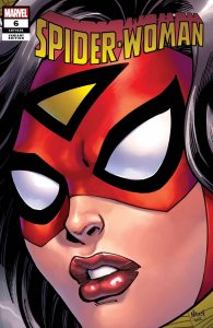 SPIDER-WOMAN #6 NAUCK HEADSHOT VAR MARVEL COMICS 11-18-20 EB174
