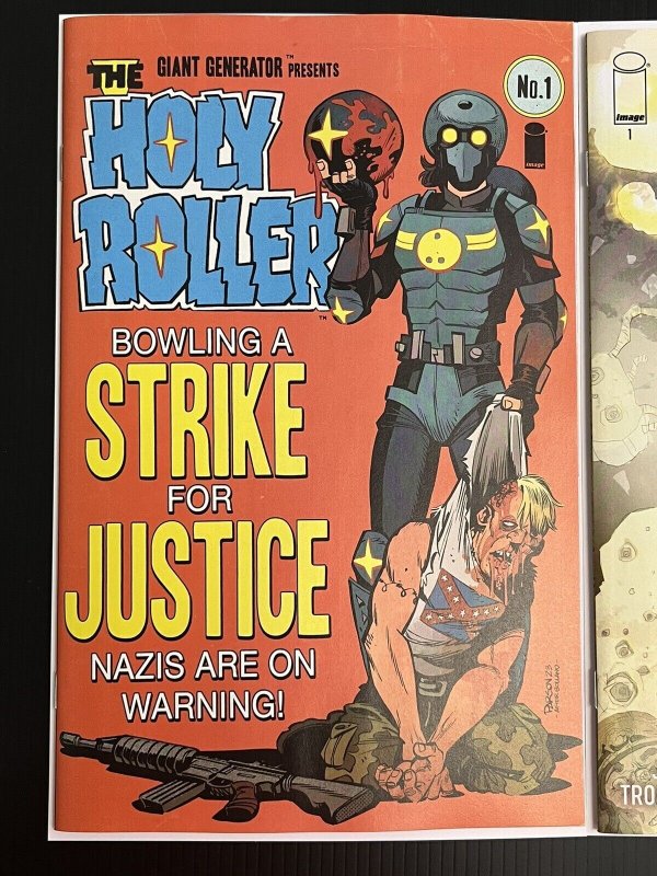 HOLY ROLLER #1 REMENDER CVR C 1:10 PARSON + D 1:15 GRANT IN-HAND PROSHIPPER