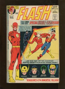 FLASH #213 (6.0) DOUBLE FLASH ISSUE