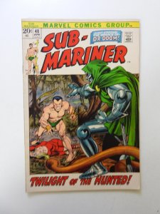 Sub-Mariner #48 (1972) FN- condition