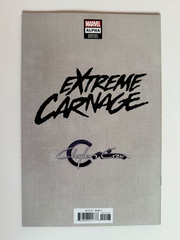 Extreme Carnage Alpha Virgin Variant!